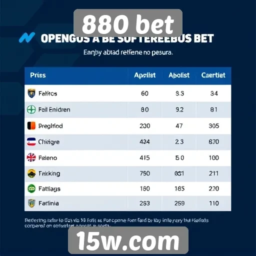Comparativo de bônus oferecidos pela 880 bet